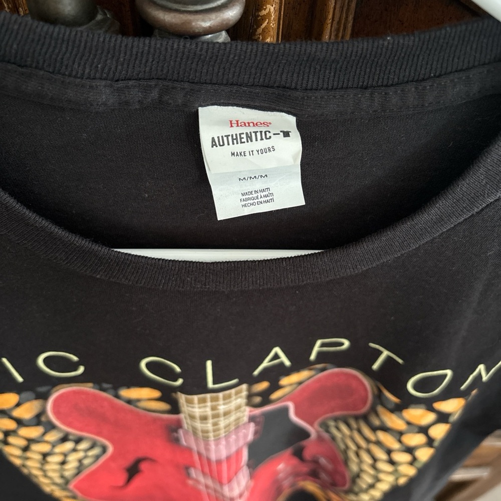 Eric Clapton 2021 USA Europe 2022 concert tour Tshirt - Picture 3 of 7
